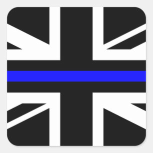 Thin Blue Line - UK Square Sticker