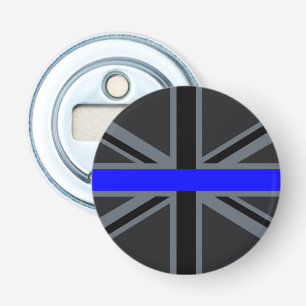 Thin Blue Line Union Jack Bottle Opener