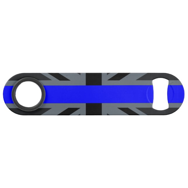 Thin Blue Line Union Jack Speed Bottle Opener (Front (Horizontal))