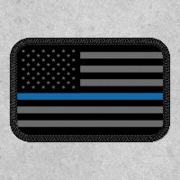 Thin Blue Line US Subdued American Flag
