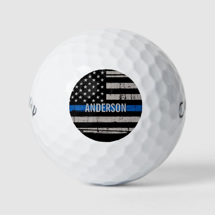 Thin blue line golf balls Clearance