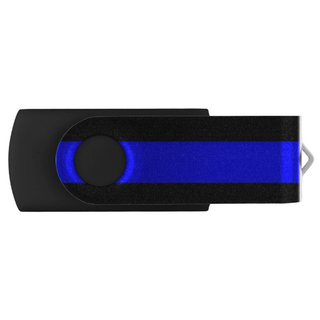 Thin Blue Line USB Flash Drive (Front)