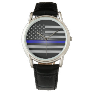 THIN BLUE LINE WATCH