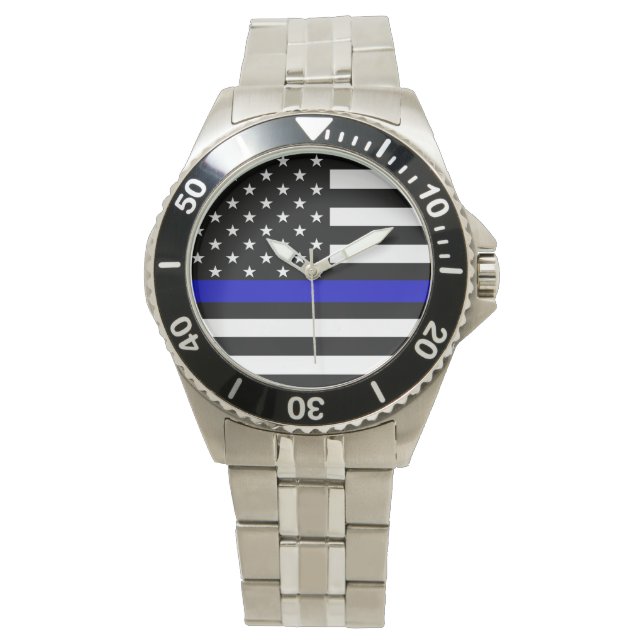 Thin Blue Line Watch (Front)
