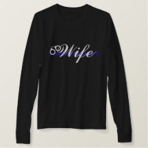 Thin Blue Line Wife Tee