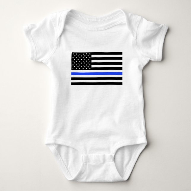 Thin Blue Line women's shirt (Front)