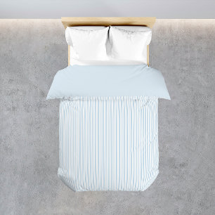 Thin Blue Lines Pattern Classic Kids Bedroom Boy Duvet Cover