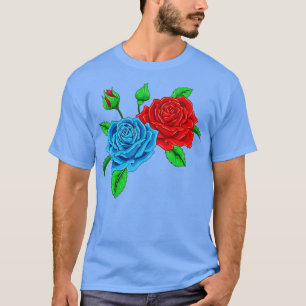 Thin Blue Red Line For Police Supporter Men Women T-Shirt