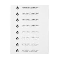 Thin Candle Logo Label Tamper-Proof Seal