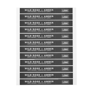 Thin Candle Logo Label Tamper-Proof Seal