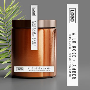 Thin Candle Logo Label Tamper-Proof Seal