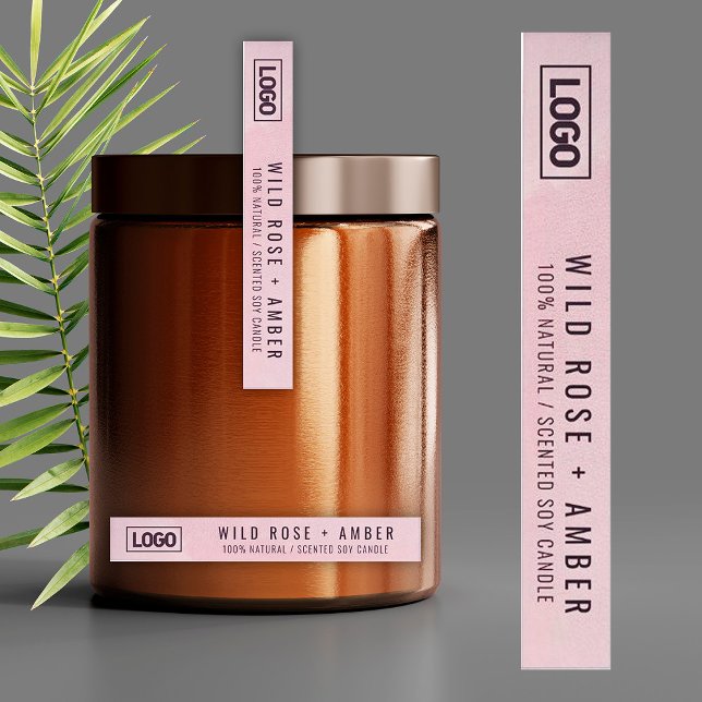 Thin Candle Logo Label Tamper-Proof Seal (Creator Uploaded)