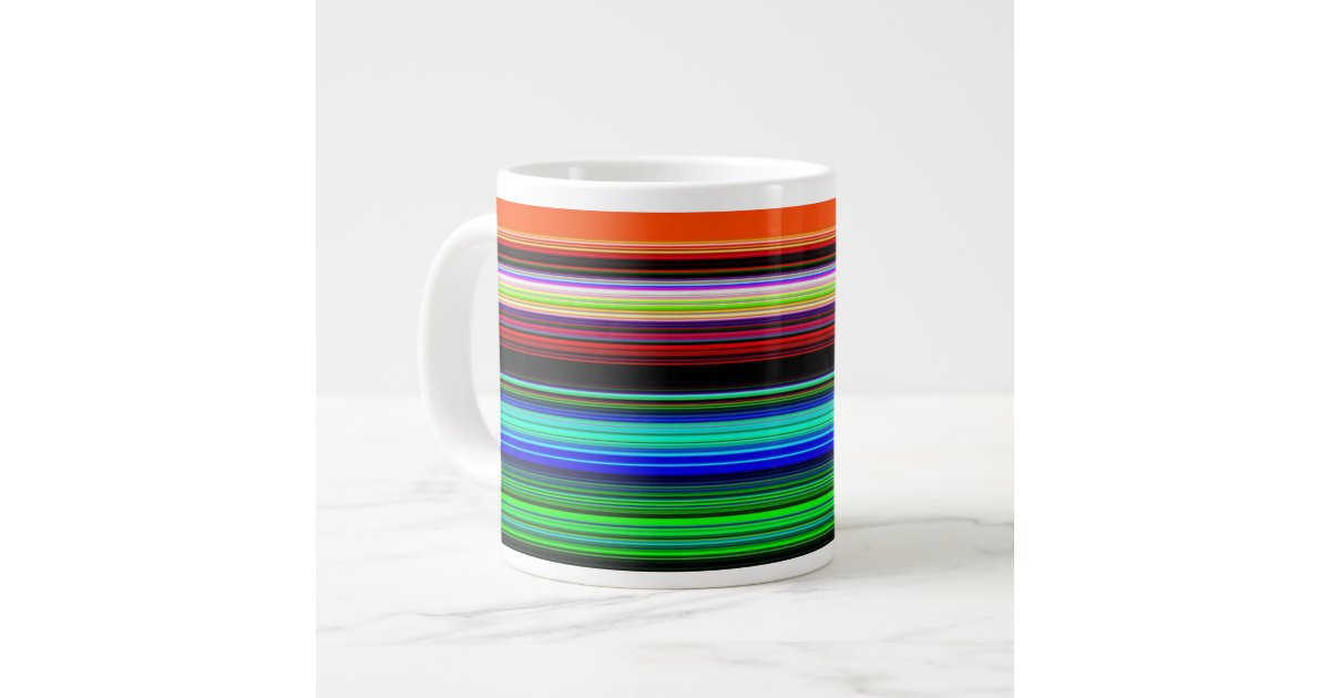 Personalized Coffee Mugs - Preppy Chic Chevron