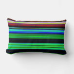 Thin Colorful Stripes - 1 Lumbar Pillow