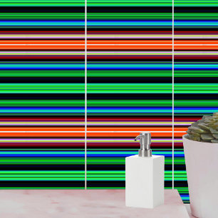 Thin Colorful Stripes - 1 Tile