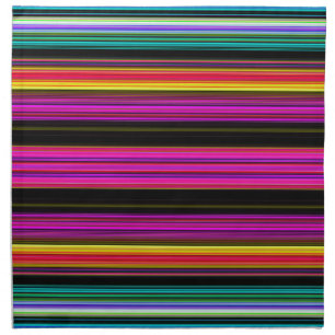 Thin Colorful Stripes - 2 Napkin