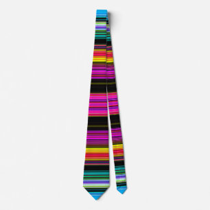 Thin Colorful Stripes - 2 Tie