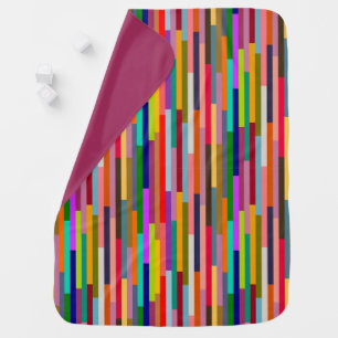 Thin Colorful Stripes Baby Blanket
