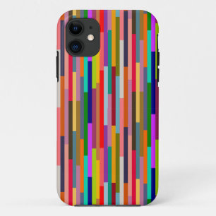 Thin Colorful Stripes  iPhone 11 Case