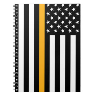 Thin Gold Line Dispatch Journal Logbook Diary