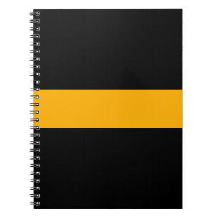 Thin Gold Line Dispatch Notebook 6.5" x 8.75"