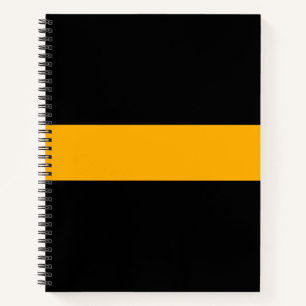 Thin Gold Line Dispatch Notebook 8.5" x 11"