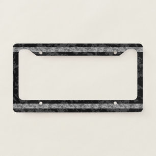 Thin Gray Line Camo License Plate Frame