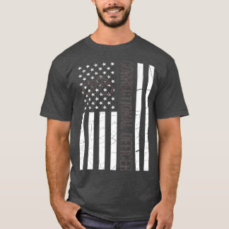 Thin Gray Line CO American Flag Premium T-Shirt