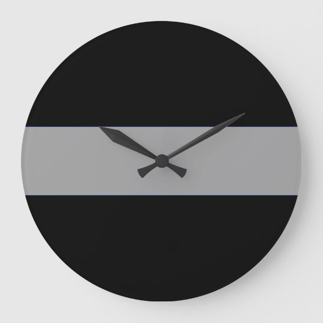 Thin Gray Line Correctional Officer Clock (Front)