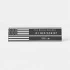 Thin Gray Line Correctional Officer Flag Add Name