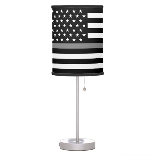 Thin Gray Line Correctional Officer Table Lamp