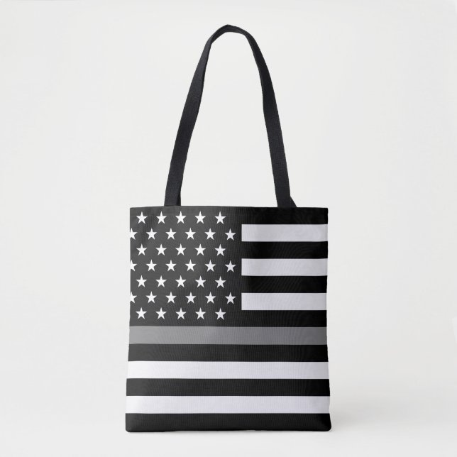 Thin Gray Line Correctional Officer Tote Bag (Front)