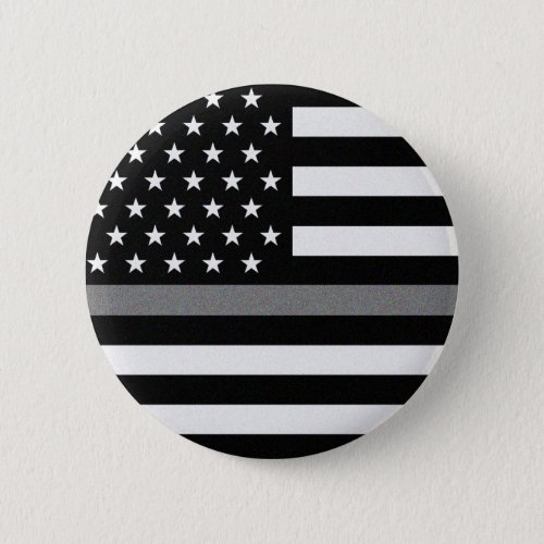 Thin Gray Line Flag Button