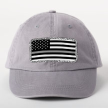 Thin Gray Line USA Flag Corrections Officer