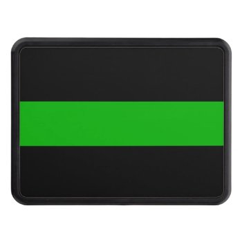 Thin Green Line Hitch Cover by ThinBlueLineDesign at Zazzle