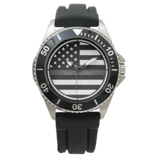 Thin Grey Line Watch