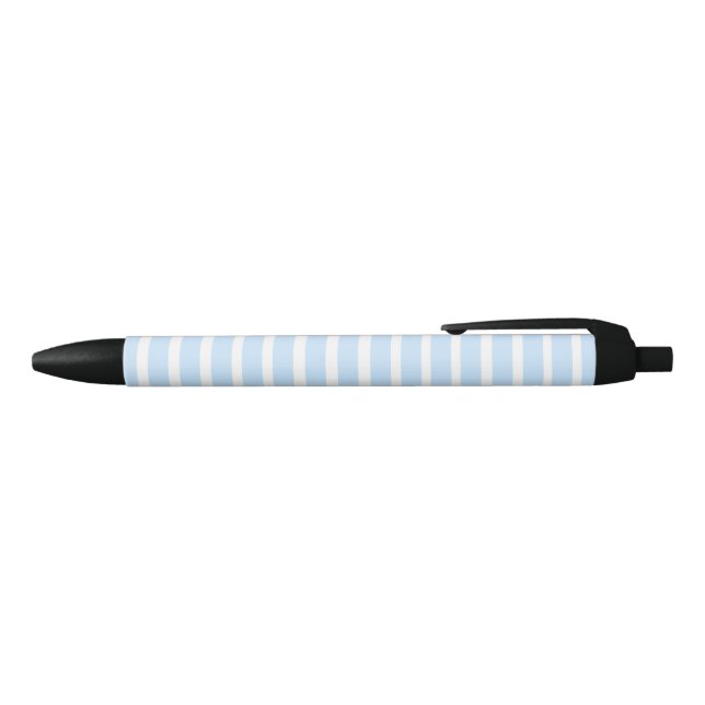Thin Light Blue Stripes Pen (Top)