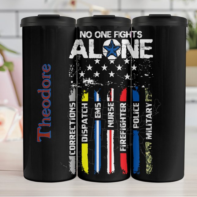 Thin Line First Responder Unity Thermal Tumbler (Creator Uploaded)