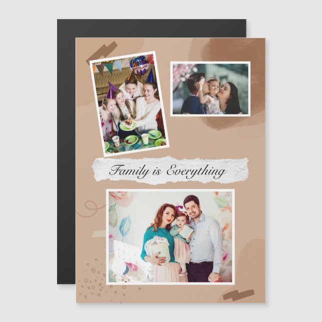 Thin Magnetic Card (Front/Back)