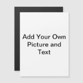 Thin Magnetic Card, Standard Postcard Size (Front/Back)