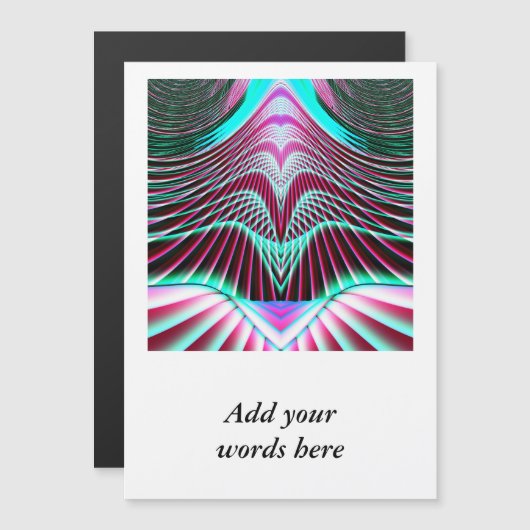 Thin Magnetic Card Template (Front/Back)