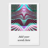 Thin Magnetic Card Template (Front)