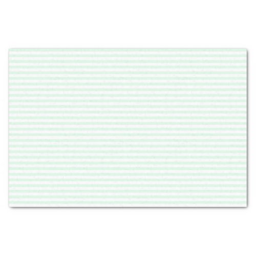 Thin mint green and white stripes _ Tissue paper