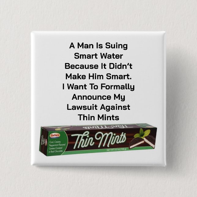 Thin Mints Button (Front)