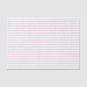 Thin Pink and White Stripes - Tissue paper