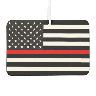 Thin Red Line American Flag Air Freshener