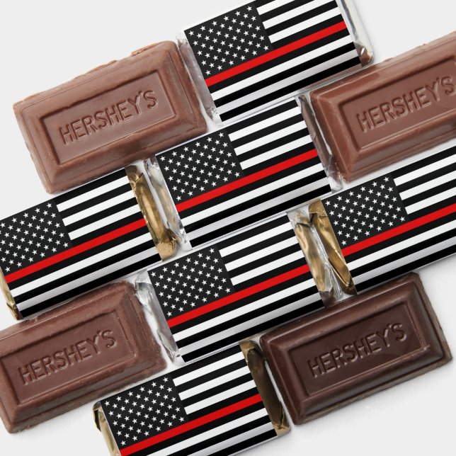 Thin Red Line American Flag Hershey's Miniatures (Assorted)