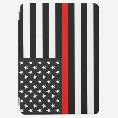 Thin Red Line American Flag iPad Air Cover