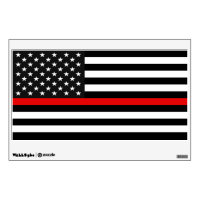 Thin Red Line American Flag