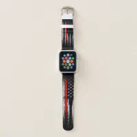 Red line apple 2025 watch band